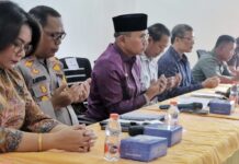 Pimpin Rakor Penanganan Banjir di Pasar Bawah Serbalawan, Bupati Simalungun Segera Turunkan Konsultan