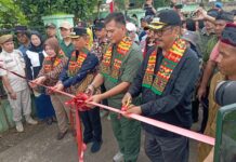 Dandim 0607/Kota Sukabumi Dampingi Kunjungan Pangkogabwilhan I di Desa Sasagaran Sukabumi