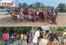 Paguyuban Masyarakat Roxy Ciputat Beserta Warga Lingkungannya Kerja Bakti Bersihkan Sampah
