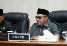 Ketua DPRD Kabupaten Sukabumi Pimpin Rapat Paripurna Agenda Raperda Rancangan Dana Pilkada 2029