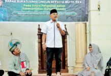 Hadiri Pengajian Akbar di Kecamatan Gunung Malela, Bupati Simalungun: Tanpa Disertai Ilmu, Hidup Akan Sia-sia.