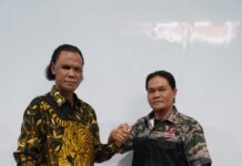 Ketua Umum Grib Jaya H.Hercules Rosario Terima Kunjungan H.Bram, Ketua DPC Grib Jaya Kabupaten Sukabumi.