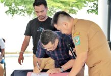 Bupati Simalungun Fasilitasi Permasalahan Guru dan Siswa di SMP Negeri 2 Tapian Dolok Melalui Restorative Justice.