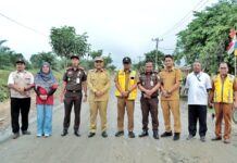 Kunker di Kecamatan Bandar Huluan, Bupati Simalungun Tinjau KDMP dan Pembangunan Ruas Jalan.