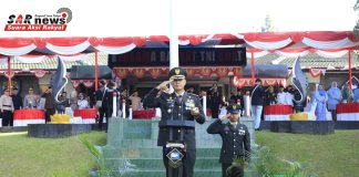Kodim 0607/Kota Sukabumi Gelar Upacara HUT TNI ke – 80