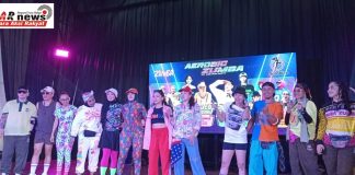 Ditengah Zumba Party Colourful, Simi Fit dan LCS Tak lupa Santuni Anak Yatim