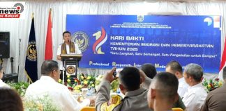 Wakil Bupati Simalungun Bersama Forkopimda Hadiri Peringatan Hari Bakti Kementerian Imigrasi dan Pemasyarakatan 2025