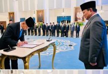 Presiden Prabowo Kukuhkan Arif Satria dan Amarulla Octavian, BRIN Siap Majukan Bangsa