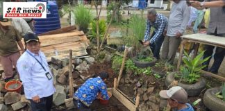 Peletakan Batu Pertama Pembangunan Dapur MBG di Kampung Cipeuteuy Desa Sukaharja