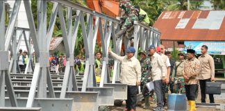 Prabowo Janji Perbaiki Bendungan hingga Sawah, Kirim Cadangan Pangan ke Aceh