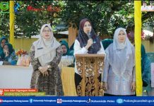 TP PKK Kabupaten Padang Lawas dengan Kecamatan Batang Lubu Sutam, Mahzalena Putra Mahkota Alam: Jalin Silaturahmi Serta Komunikasi
