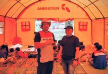 Di Pengungsian, BNPB dan Pertamina Collab Ajak Anak-Anak Aceh Tamiang Main dan Lepas Trauma