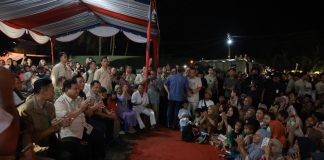 Pengungsi Senang Prabowo Rayakan Tahun Baru di Posko Batu Hula: Mudah-mudahan Terus Dibantu