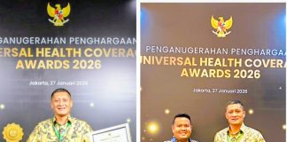 Penghargaan UHC Award 2026 Diberikan kepada Wakil Bupati Padang Lawas (AFN) di Jakarta
