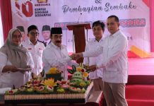 Gelar HUT ke-18, Gerindra Bagi Bibit Pohon Buah ‘Simbol’ Keberlanjutan Perjuangan