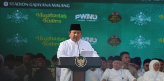 Di Hadapan Warga NU, Prabowo: Saya Tidak Akan Mundur Setapak Pun Berantas Korupsi