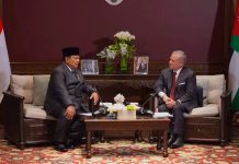 Prabowo dan Raja Yordania Tegaskan Komitmen Solusi Dua Negara untuk Perdamaian Palestina