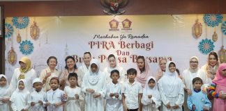 PIRA Berbagi di Ramadan, Santuni Anak Yatim dan Siapkan 1.000 Paket Sembako untuk Warga