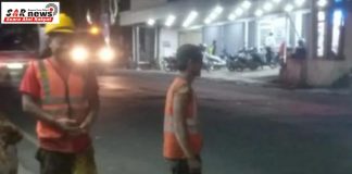 Perumda TJM Cabang Cibadak Berkomitmen Tingkatkan Pelayanan, Perbaiki Jaringan Pipa Hingga Larut Malam