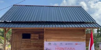 Kayu Hanyutan Banjir di Aceh-Sumut Dimanfaatkan Jadi Material Huntara Warga Terdampak Bencana