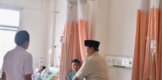 Prabowo Jenguk Korban Kecelakaan Kereta di RSUD Bekasi, Perintahkan Investigasi dan Perbaikan Lintasan