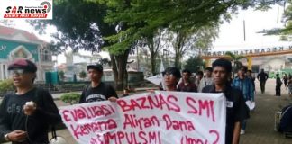 Unang Sudarma beserta Jajaran BAZNAS Kabupaten Sukabumi Hadapi Pendemo, Bantah RSB Bebeza Mangkrak