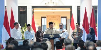 Prabowo: Aparat Jangan Jadi Bekingan Narkoba hingga Judi