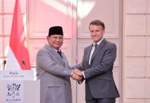 Prabowo dan Macron Sepakat Dukung Solusi Dua Negara untuk Palestina