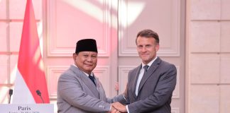 Prabowo dan Macron Sepakat Dukung Solusi Dua Negara untuk Palestina