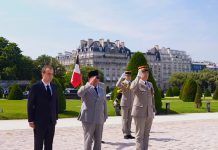 Prabowo Tiba di Les Invalides, Disambut Upacara Kehormatan Kenegaraan Prancis