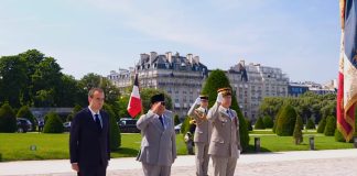 Prabowo Tiba di Les Invalides, Disambut Upacara Kehormatan Kenegaraan Prancis