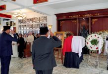 Prabowo Beri Penghormatan Terakhir bagi Ryamizard Ryacudu