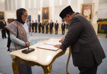 Prabowo Lantik Pimpinan Baru BGN dan Penasihat Khusus Presiden Bidang Ketenagakerjaan