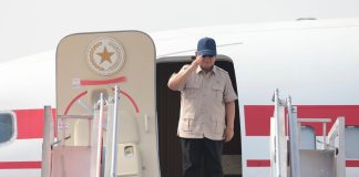 Prabowo Bertolak ke Lampung, Resmikan RSUD K.H. Muhammad Thohir Krui