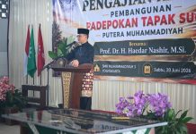 Ketum IPSI Sugiono Hadiri Pengajian Akbar Pembangunan Padepokan Tapak Suci di Jogja