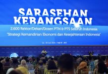 Di Depan Ribuan Guru Besar, Prabowo Ingatkan Pentingnya Kerja Sama Antar-Elite demi Kebangkitan Bangsa