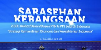 Di Depan Ribuan Guru Besar, Prabowo Ingatkan Pentingnya Kerja Sama Antar-Elite demi Kebangkitan Bangsa
