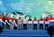 Prabowo Saksikan Akad Massal KPR FLPP untuk 62.710 Penerima, dari Guru SD hingga Pengemudi Ojol