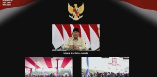 Resmikan 3.395 Jembatan dan 3.000 Sumber Air Bersih, Prabowo: Bukti TNI/Polri Berbakti untuk Rakyat