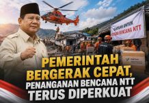 Pemerintah Percepat Penanganan Bencana NTT, 253 Ton Logistik Disalurkan ke Wilayah Terdampak