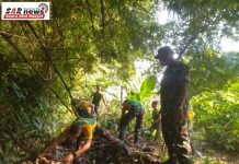 Denma Divisi Infanteri 1 Kostrad Cilodong Laksanakan Giat Baksos, Karya Bakti dan Penanaman Bibit Pohon Dalam Rangka menyambut HUT TNI Ke 81