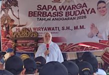 Sapa Budaya Bersama Warga, Tina Wiryawati Tegaskan Pentingnya Wariskan Tradisi ke Generasi Muda