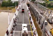 Jembatan Krueng Tingkeum Beroperasi Pascabencana, Jalur Logistik Aceh—Sumut Kembali Normal