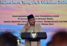 Prabowo: Ekspor Perdana Baterai Kendaraan Listrik Bukti Hilirisasi Indonesia Berhasil