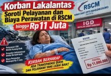 Korban Lakalantas Soroti Pelayanan dan Biaya Perawatan di RSCM hingga Rp11 Juta